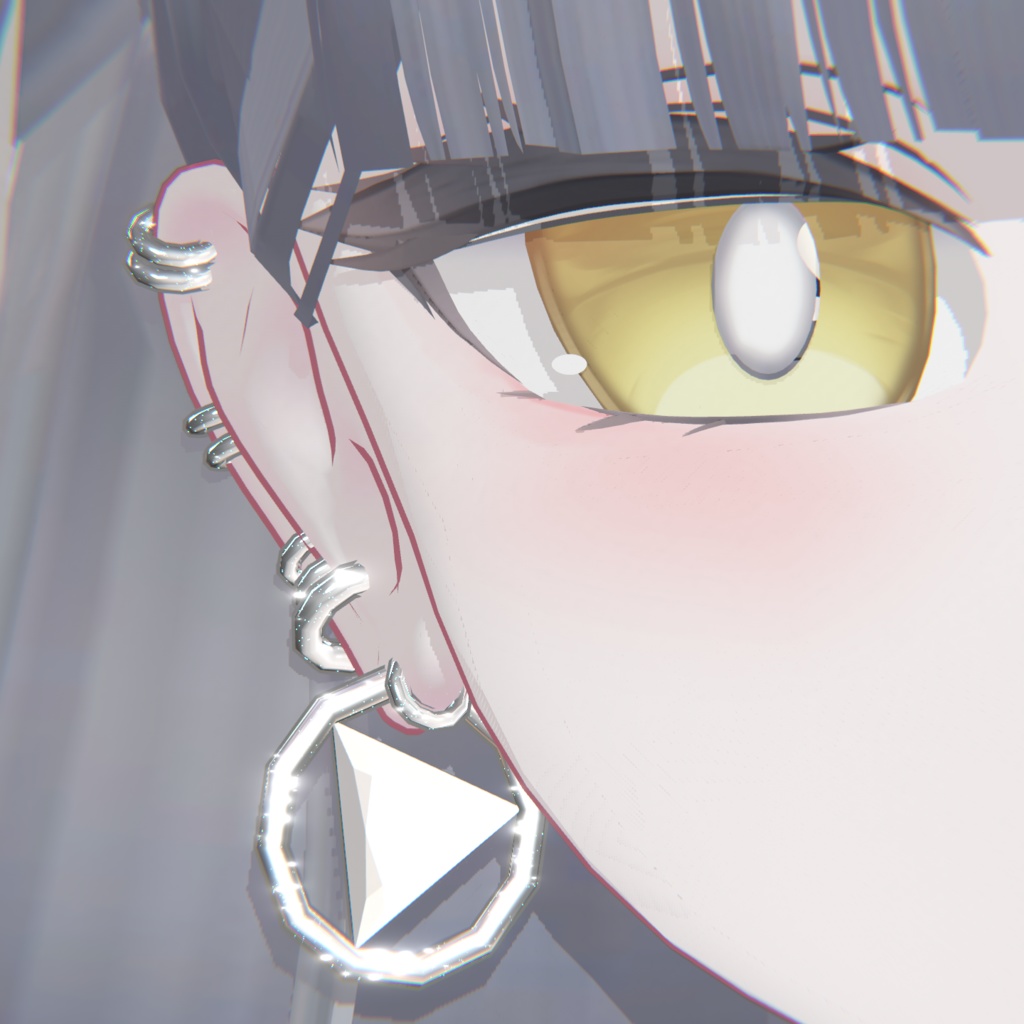 MA対応 【Triangle】Simple pierce (Earing)