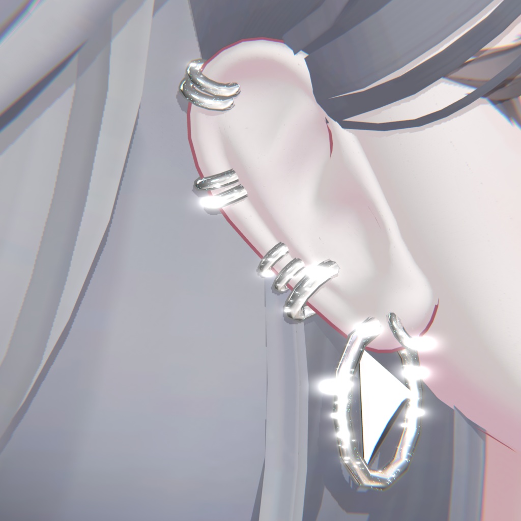 MA対応 【Triangle】Simple pierce (Earing)