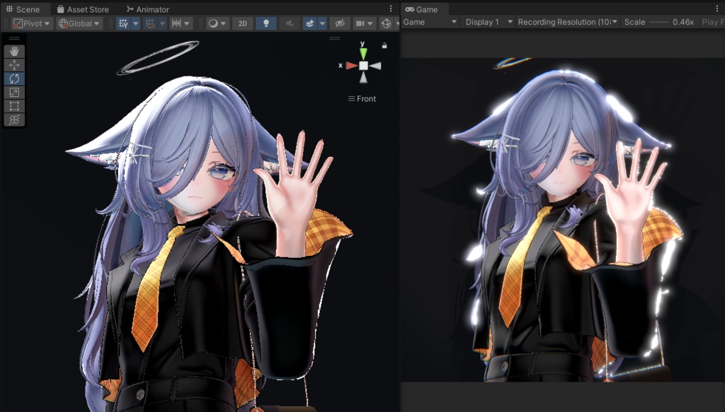 Poiyomi汎用マテリアル設定 (PoiyomiToon Shader Materia lSettings)