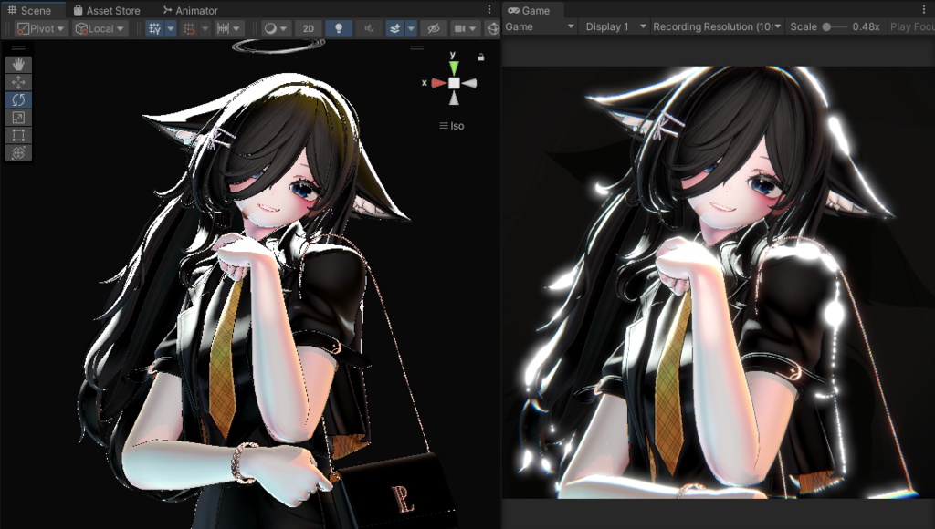 Poiyomi汎用マテリアル設定 (PoiyomiToon Shader Materia lSettings)