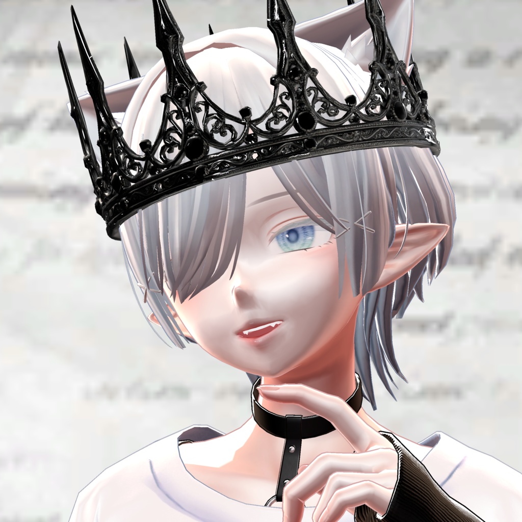 【無料】GOTH SIMPLE CROWN フリーサイズ/Free Size