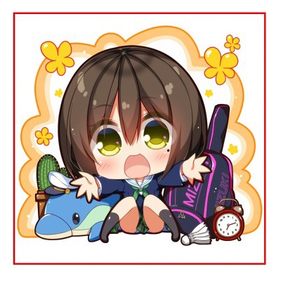 みずき先輩アクリルキーホルダー（スタンド付き）