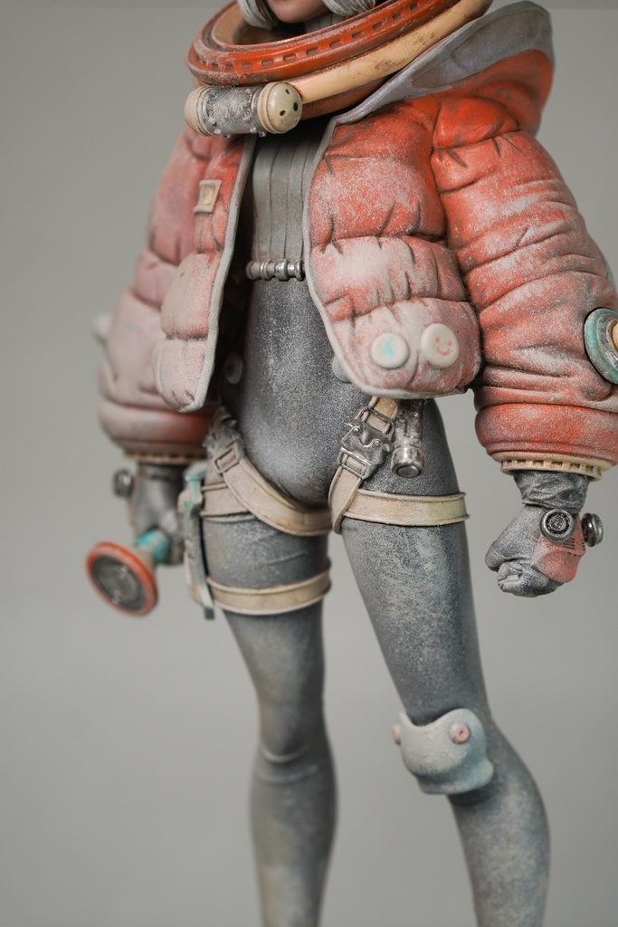 In front of the cave ガレージキット ※無彩色ガレージキットです!