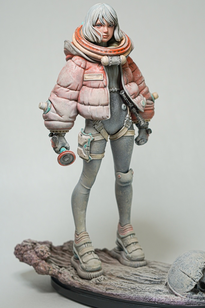 In front of the cave ガレージキット ※無彩色ガレージキットです!