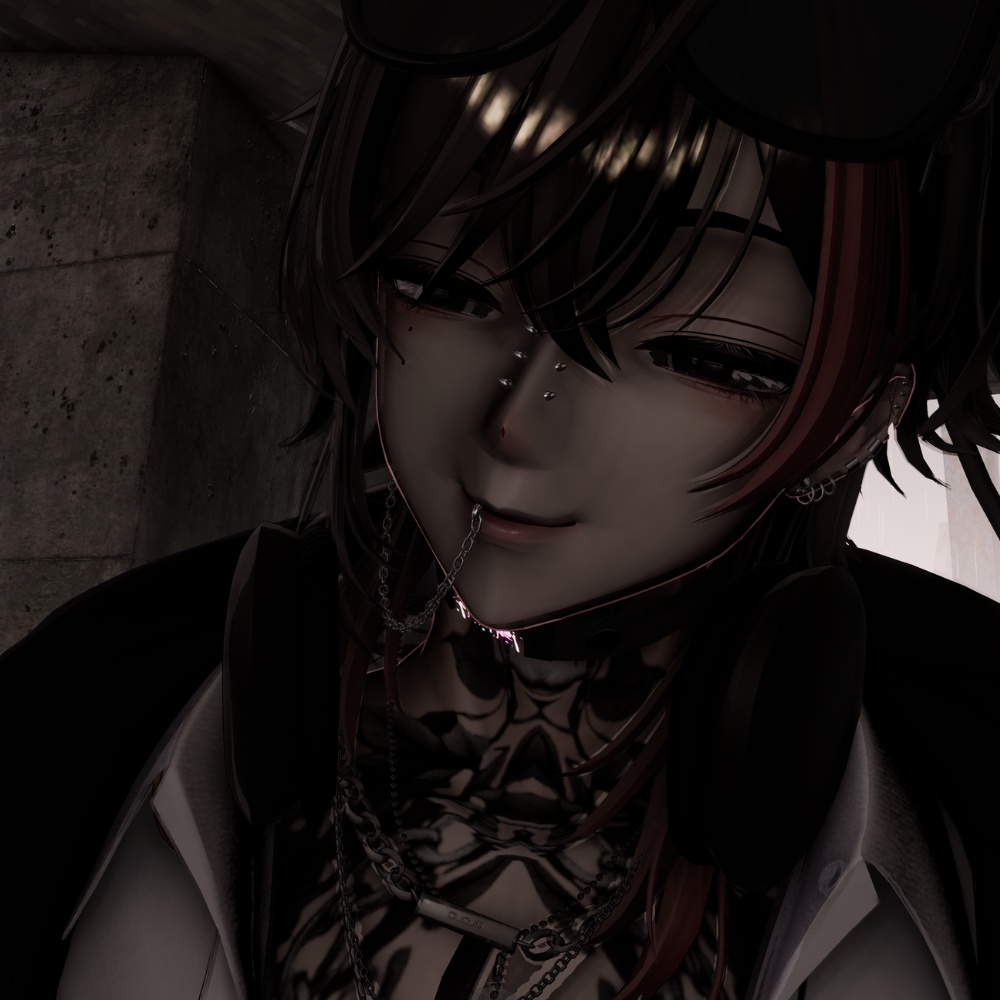 【7Avatars】👿Lip chain & pierce collection👿/リップチェーン&ピアスセット