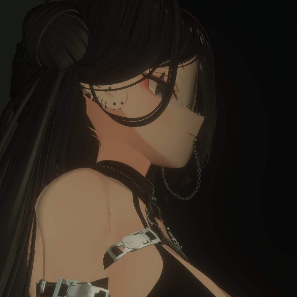 【7Avatars】👿Lip chain & pierce collection👿/リップチェーン&ピアスセット