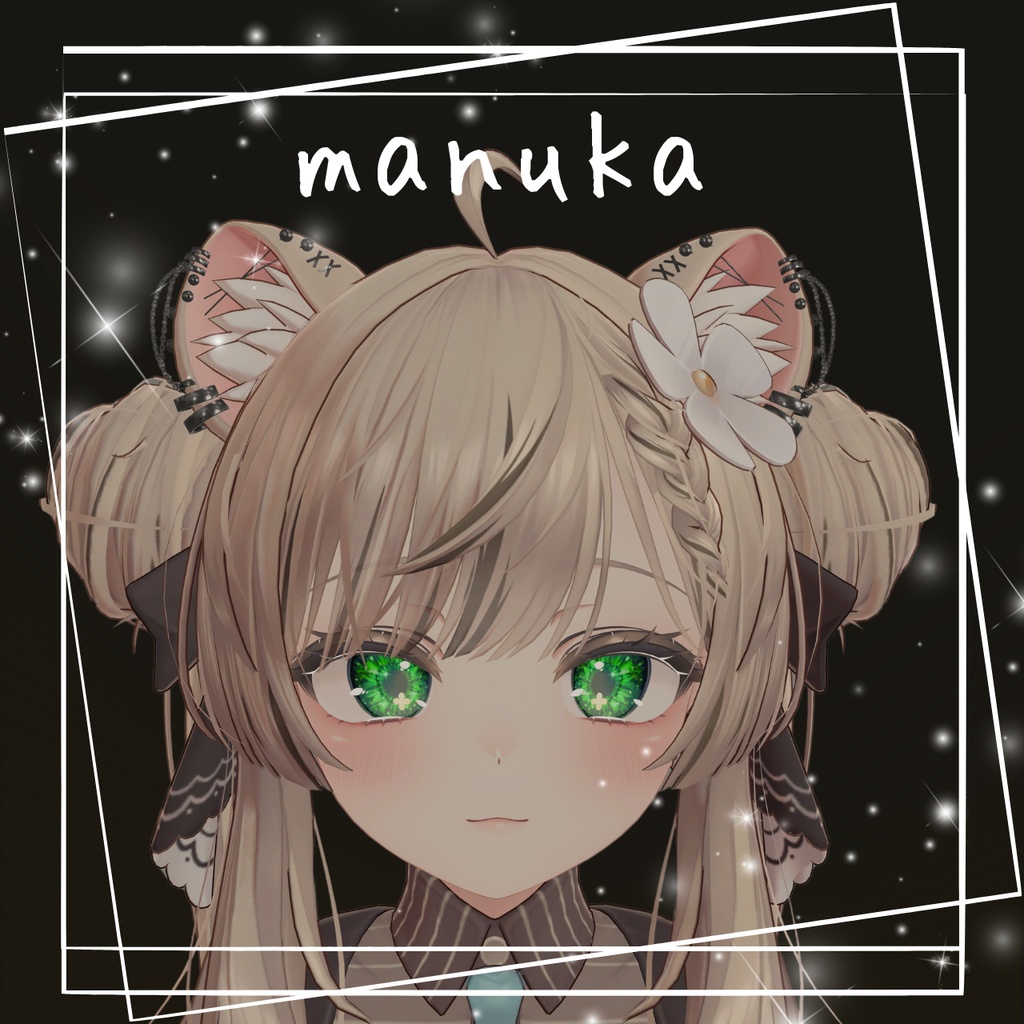 【6avatars】🐺kemomimi pierce🐺/けもみみピアス