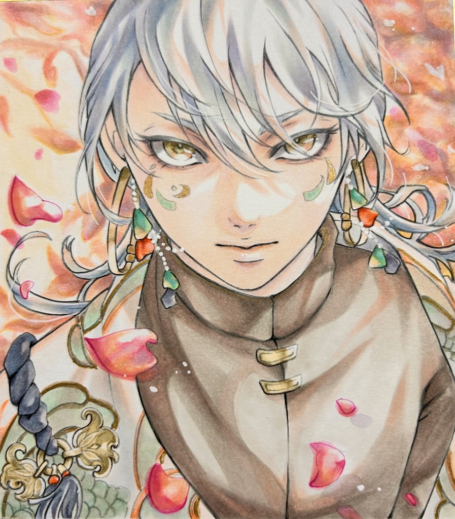 創作イラスト　春