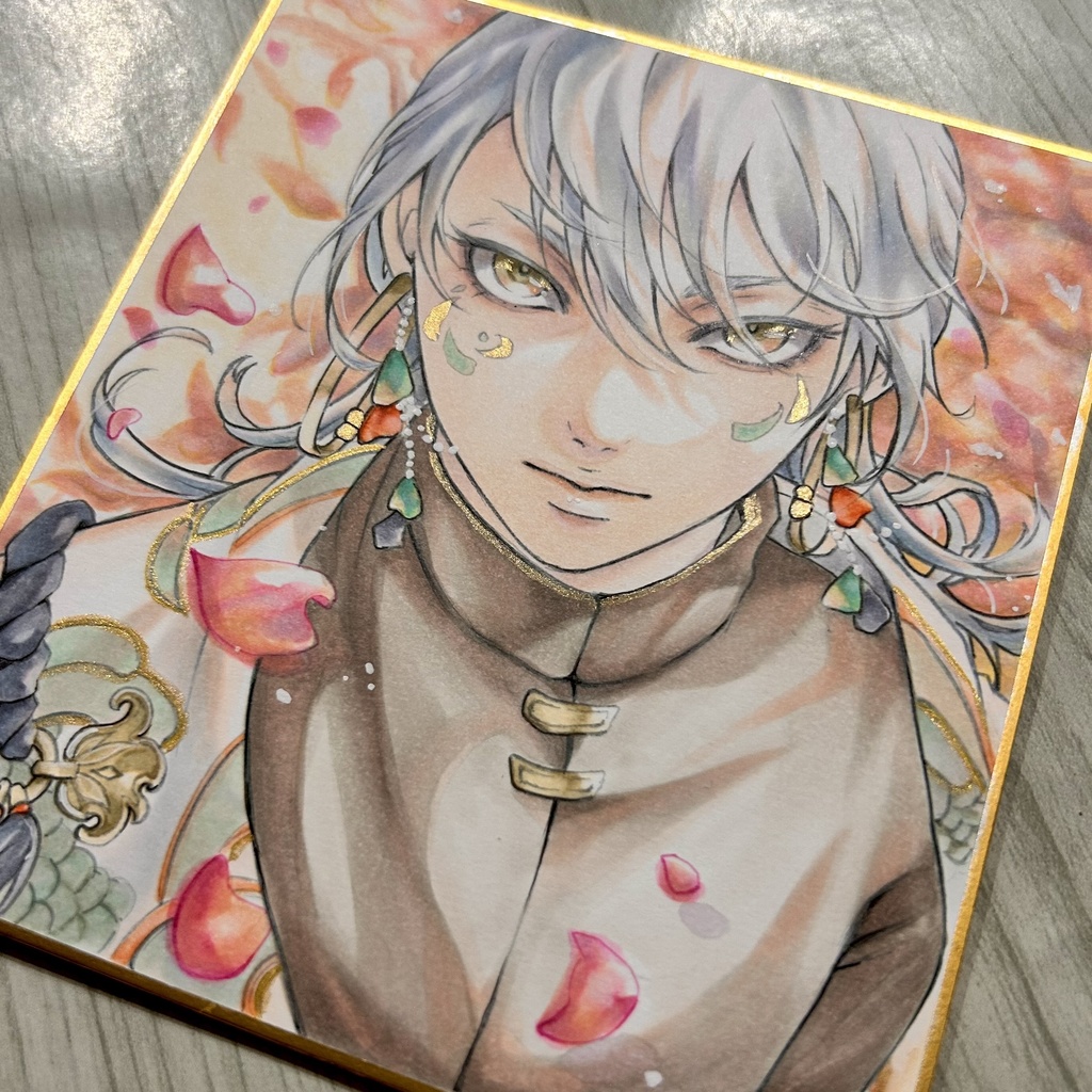 創作イラスト 春