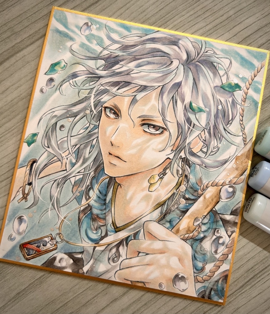 創作イラスト 浦島太郎