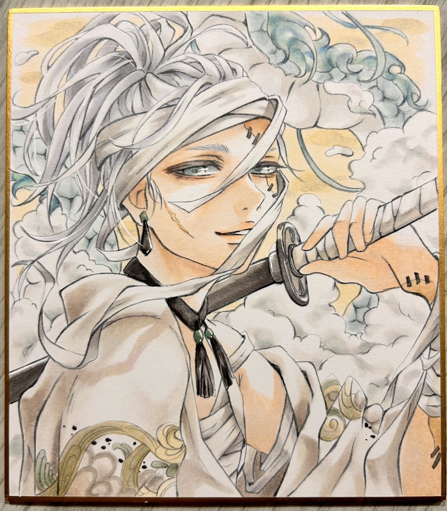 創作イラスト 和男子