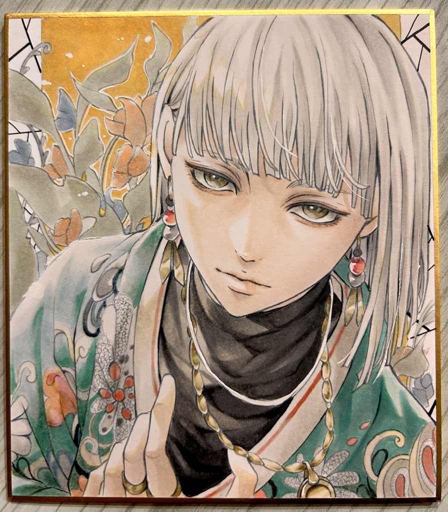 創作イラスト　　華