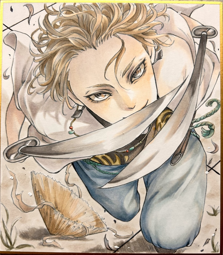 創作イラスト　　長男