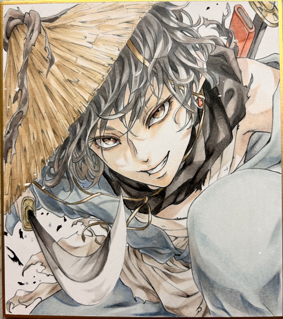 創作イラスト　三男