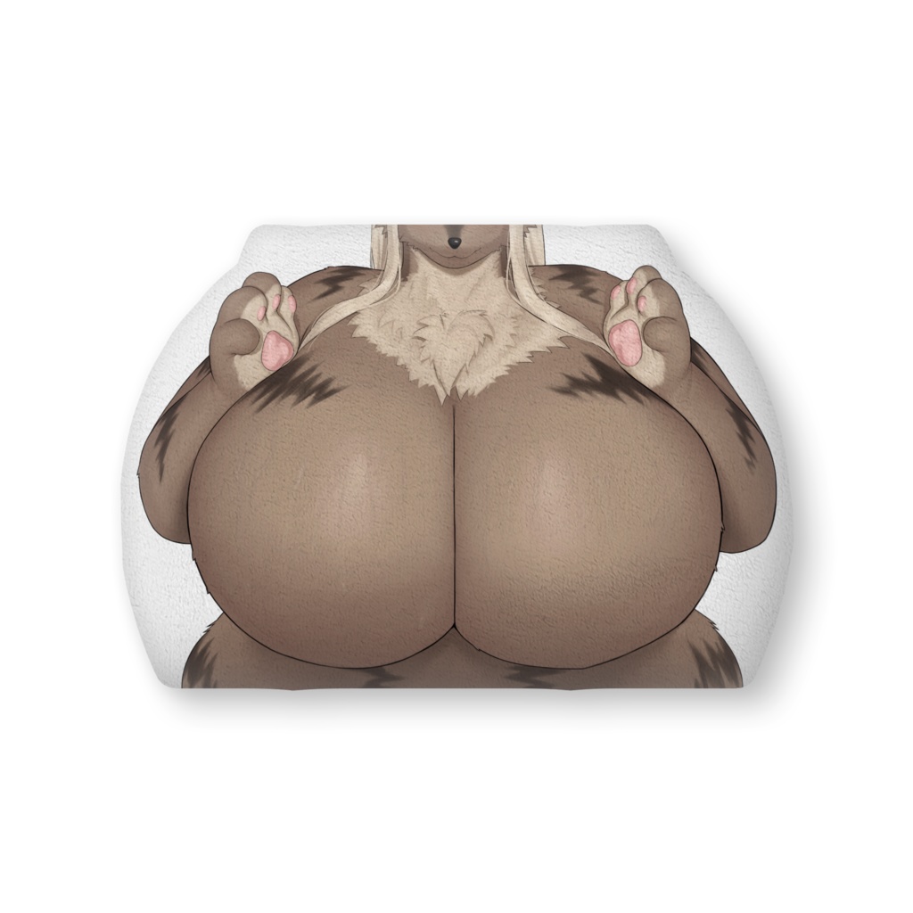 でっかいメスケモさんクッション