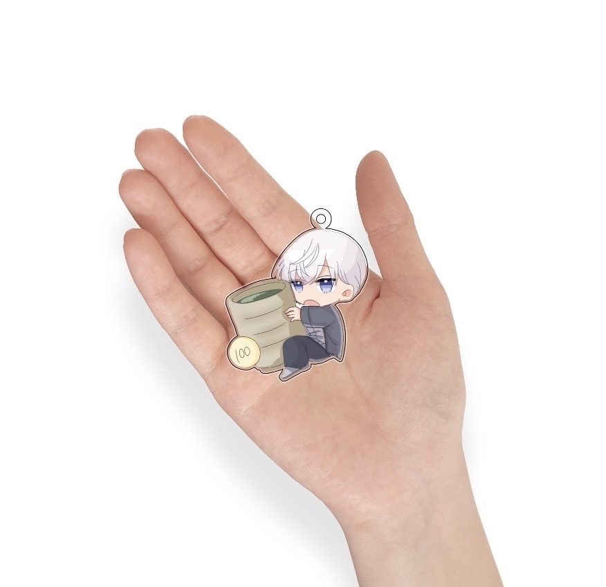 はく。くんアクリルキーホルダー