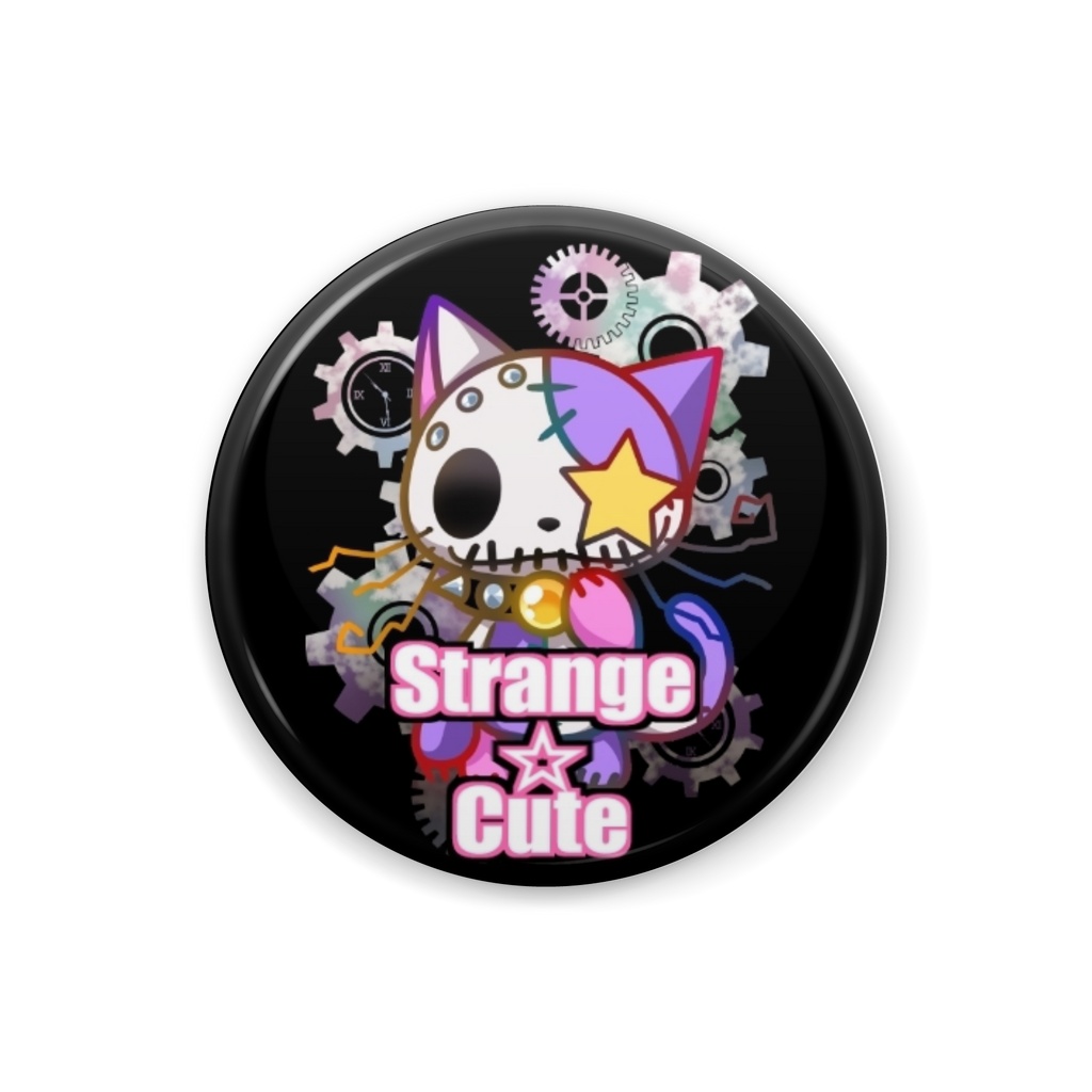 STRANGE☆CAT 缶バッジ