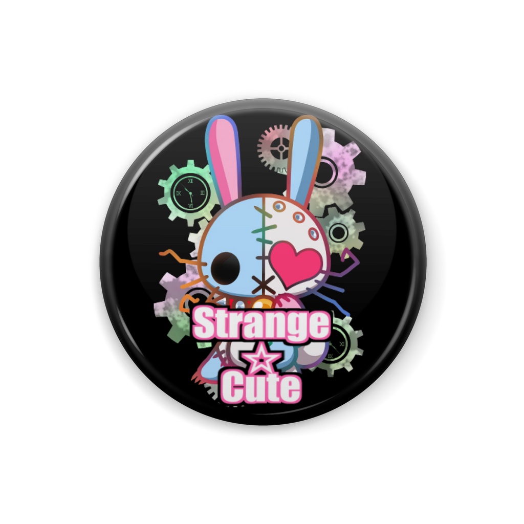 STRANGE☆BUNNY　缶バッジ