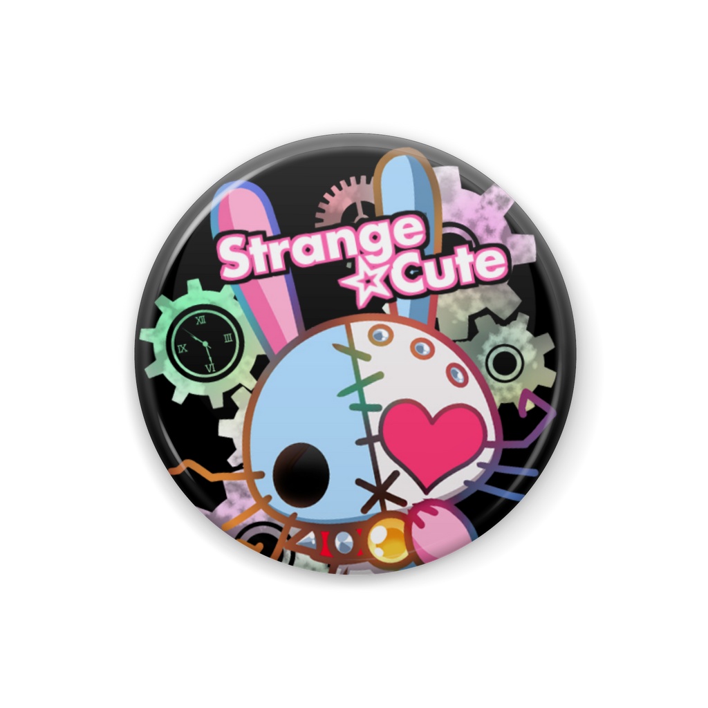 STRANGE☆BUNNY 缶バッジ
