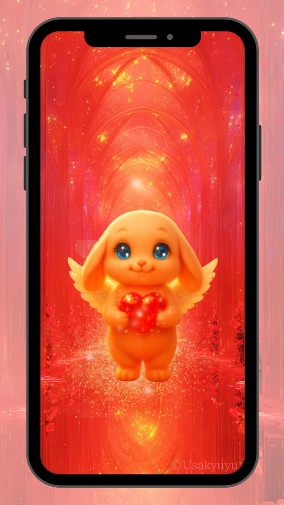 【限定100セット】60年に一度の奇跡!2026年開運☆光に包まれる希望のおまもり画像セット〜うさきゅゆ特製デジタルお守り3種+限定特典〜完売次第終了