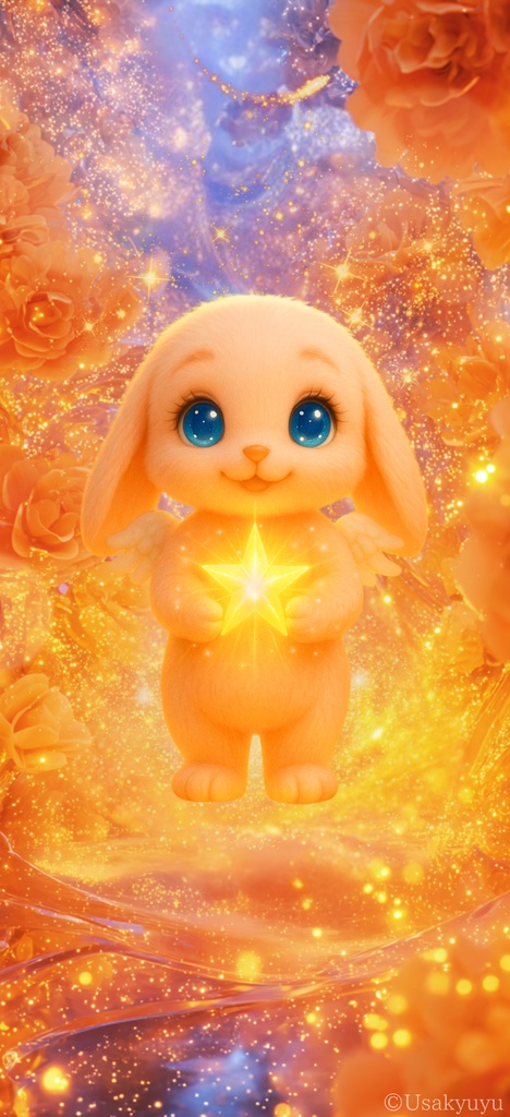 【限定100セット】60年に一度の奇跡!2026年開運☆光に包まれる希望のおまもり画像セット〜うさきゅゆ特製デジタルお守り3種+限定特典〜完売次第終了