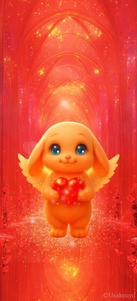 【限定100セット】60年に一度の奇跡!2026年開運☆光に包まれる希望のおまもり画像セット〜うさきゅゆ特製デジタルお守り3種+限定特典〜完売次第終了