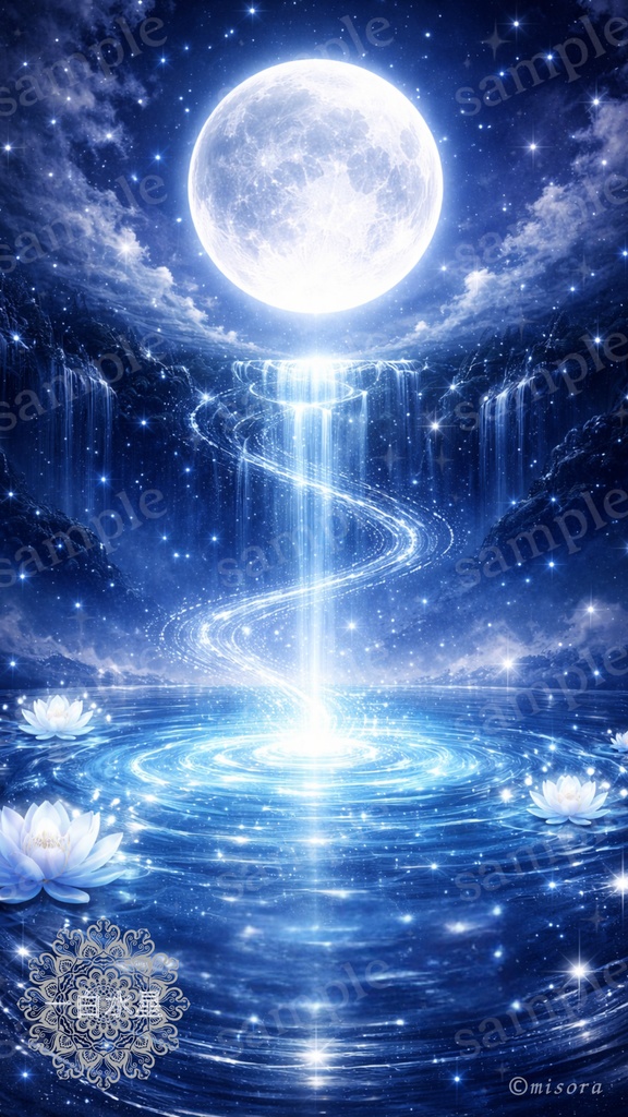 Fortune Art ／神話守護アート  —守られながら、運をつかむ。—《一白水星》