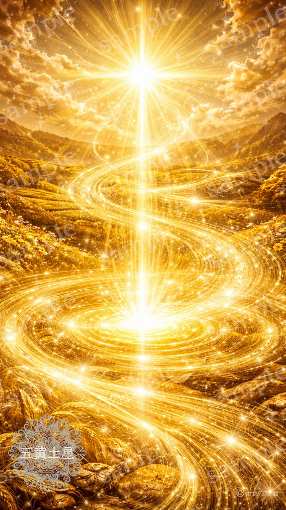 Fortune Art ／神話守護アート  —守られながら、運をつかむ。—《五黄土星》