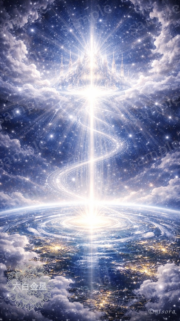 Fortune Art ／神話守護アート  —守られながら、運をつかむ。—《六白金星》