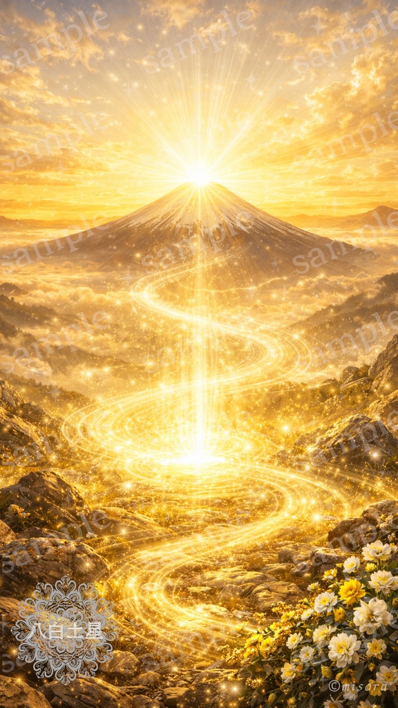 Fortune Art ／神話守護アート  —守られながら、運をつかむ。—《八白土星》