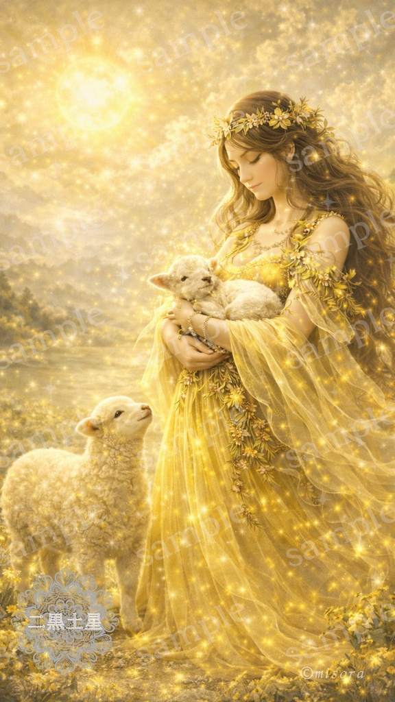 Fortune Art ／神話守護アート 二黒土星「大地慈愛アート」〜あなたはすでに、守られている〜