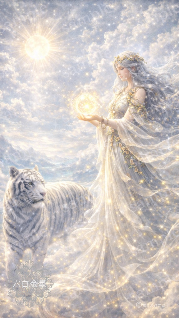 Fortune Art ／神話守護アート 六白金星「天空統帥アート」〜迷わない。ぶれない。天が味方する〜」