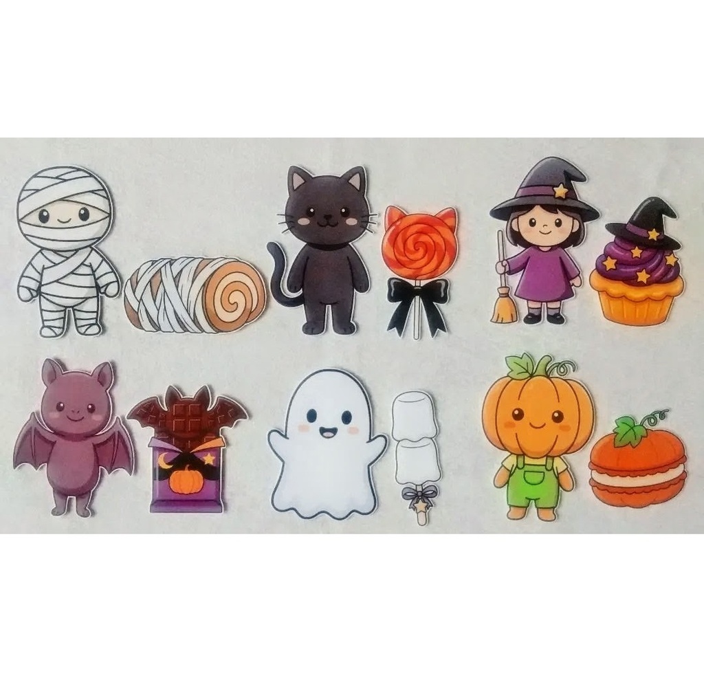 だれのおかし? ハロウィン パネルシアター 保育教材 PDF 台本付き ぬりえ付き クイズ 参加型 ペープサート ハロウィン保育 ハロウィン会 保育ネタ 出し物 お化け 保育士 幼稚園 10月 行事
