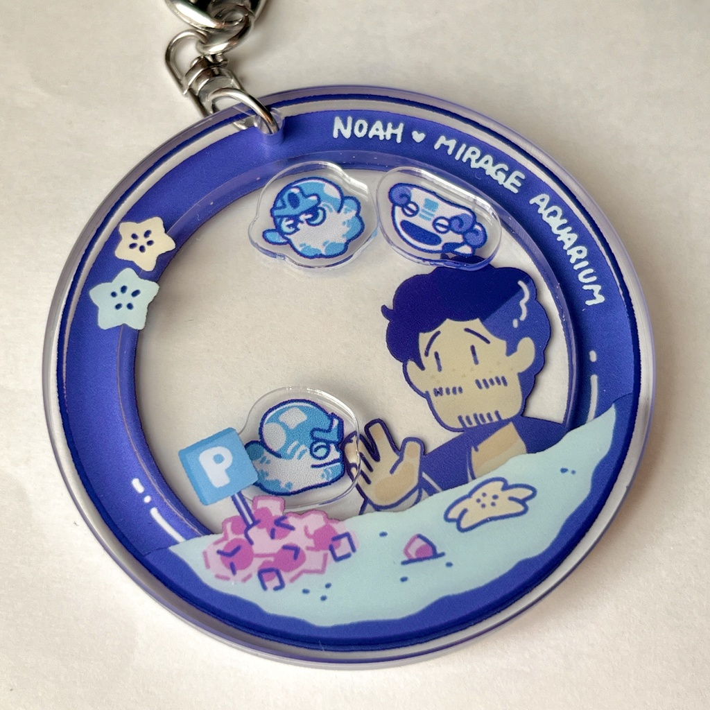 シャカシャカアクキー【ノアミラ/ミラノア】