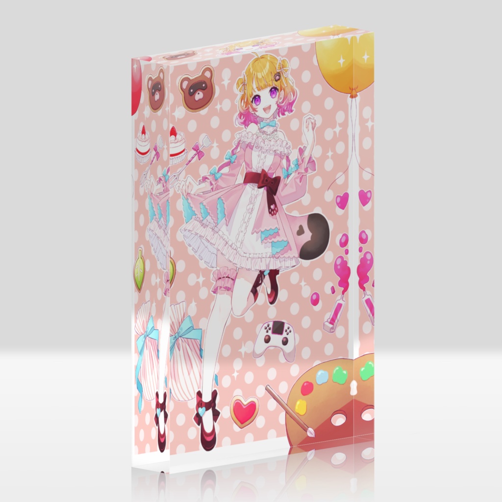 【2024分福ありさ誕生日記念グッズ】アクリルブロック