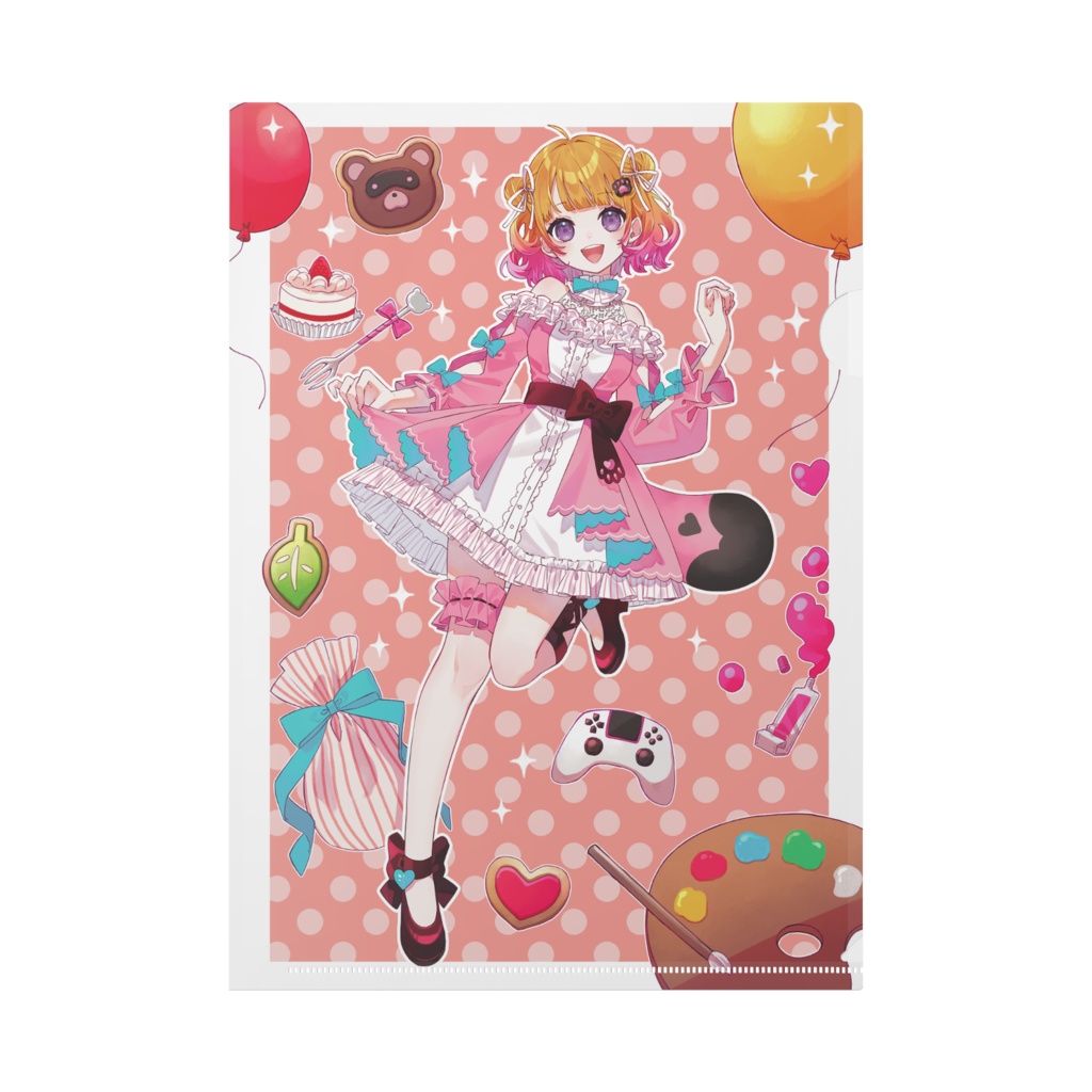 【2024分福ありさ誕生日記念グッズ】クリアファイル