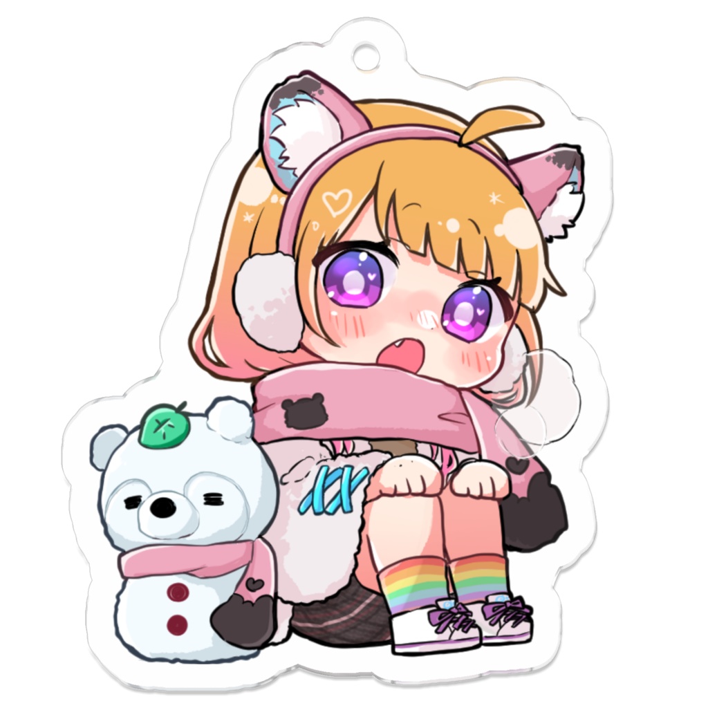 【2024分福ありさ誕生日記念グッズ】アクリルキーホルダー