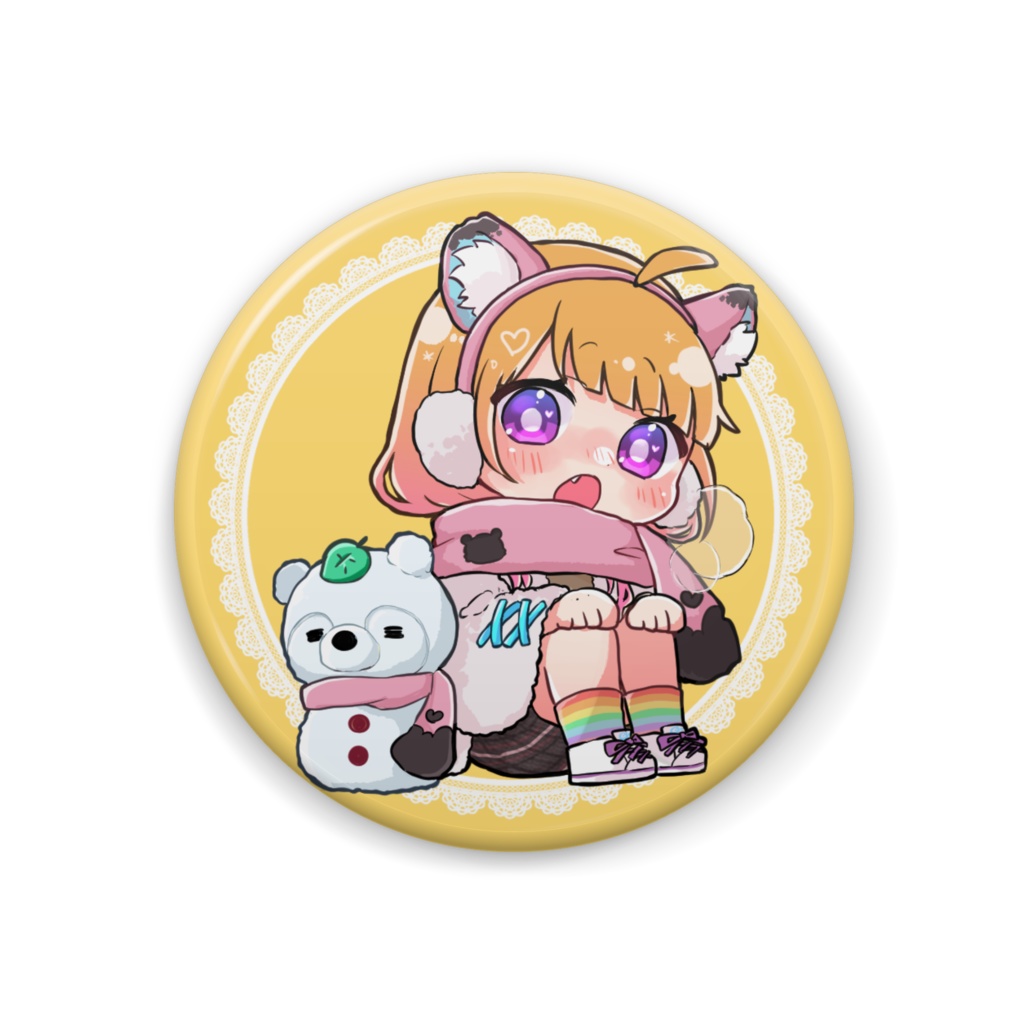 【2024分福ありさ誕生日記念グッズ】缶バッチ