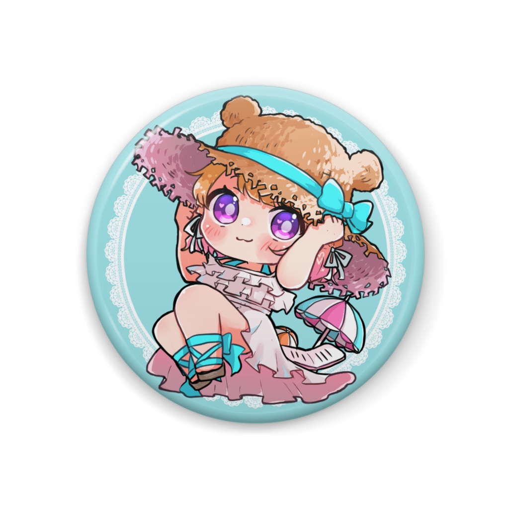 【2024分福ありさ誕生日記念グッズ】缶バッチ