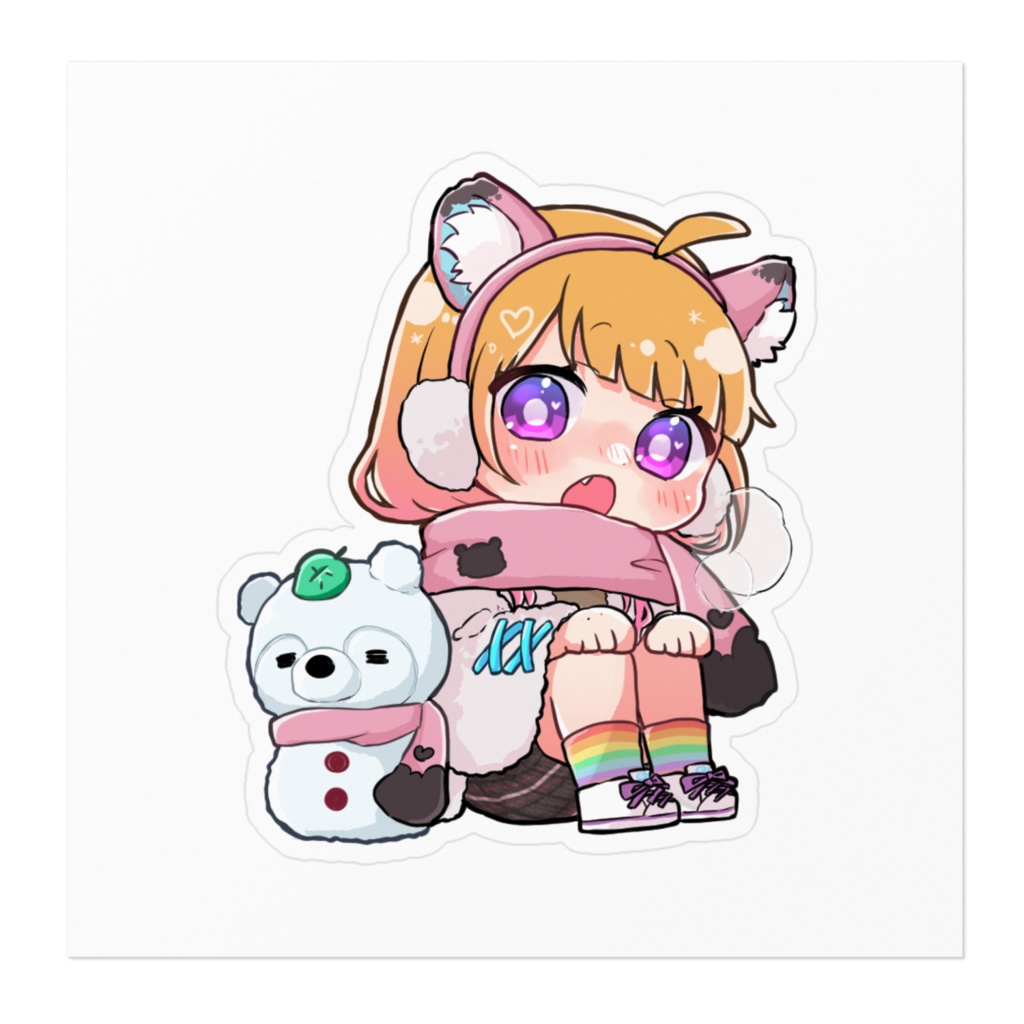 【2024分福ありさ誕生日記念グッズ】シール・ステッカー