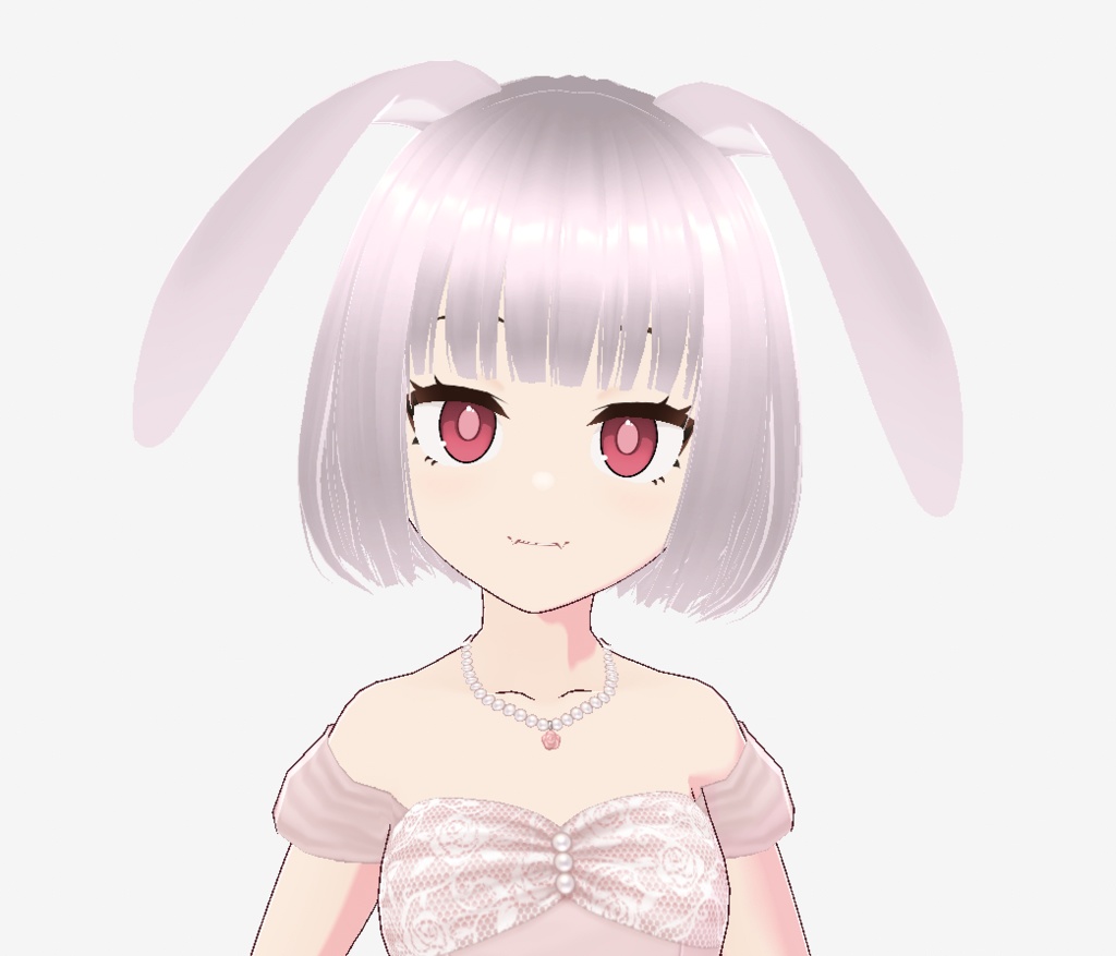 【Vroid正規版】量産型モデル　ぴょんこちゃん