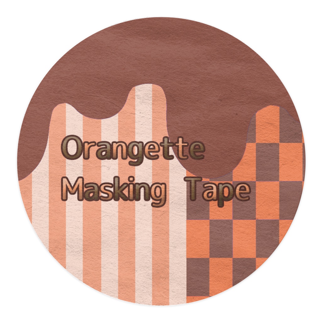 オランジェットマスキングテープ