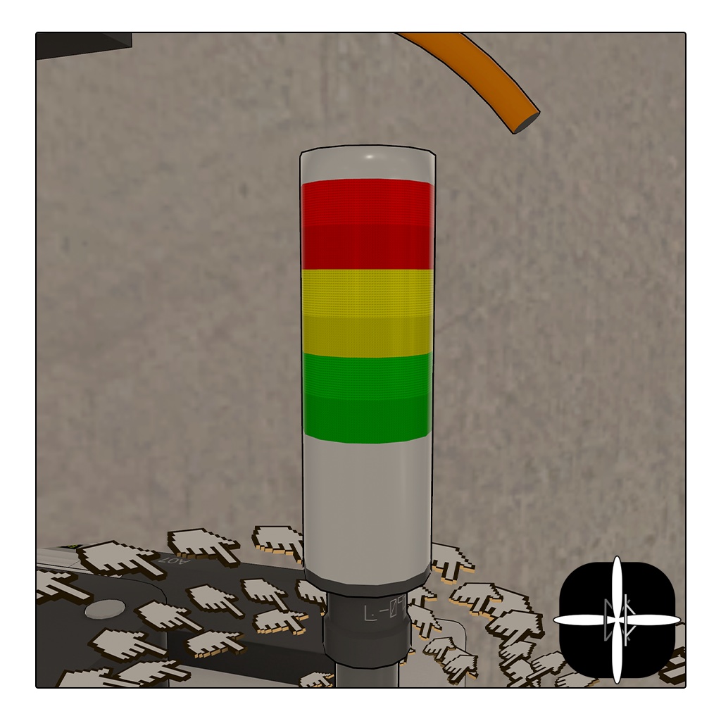 EchoVision専用:積層信号灯【SignalTower】