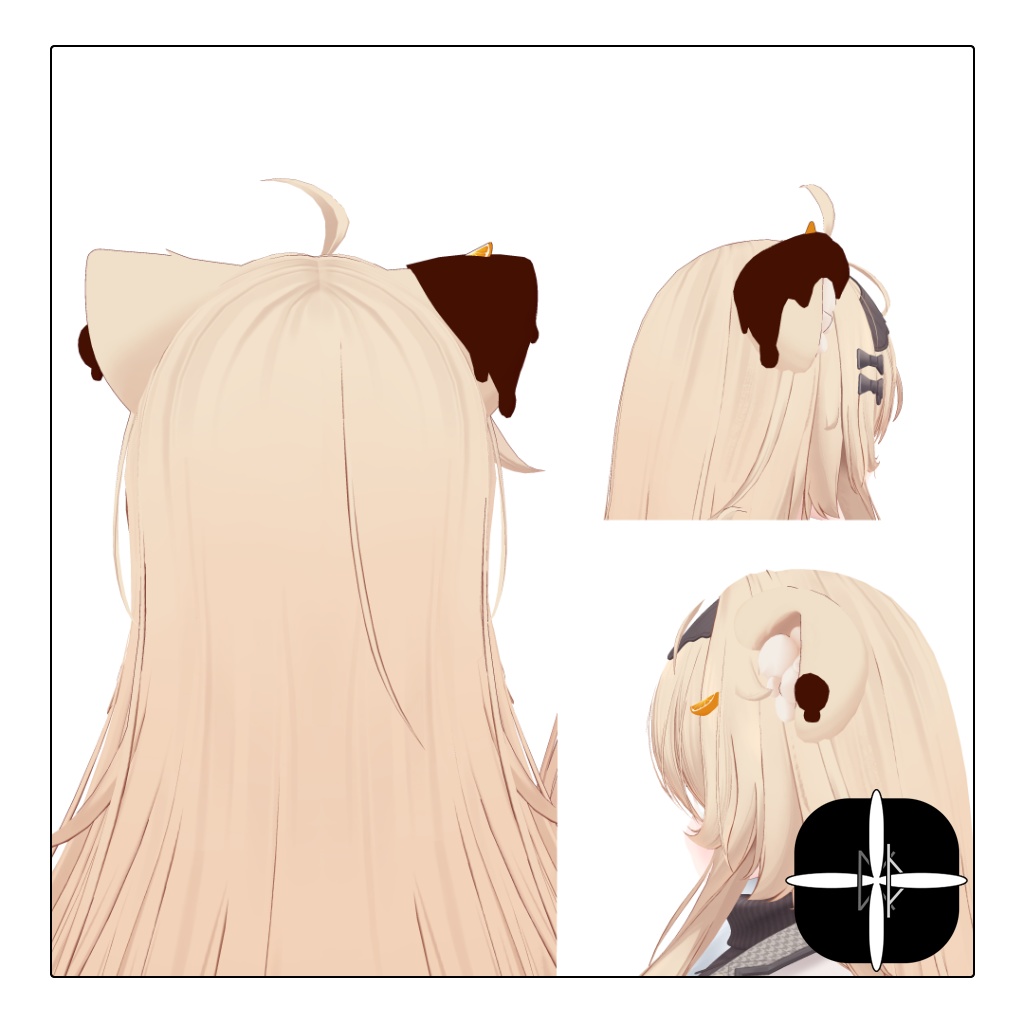 【マヌカ追加!】複数対応オランジェット耳飾り【orangette_earCuff】