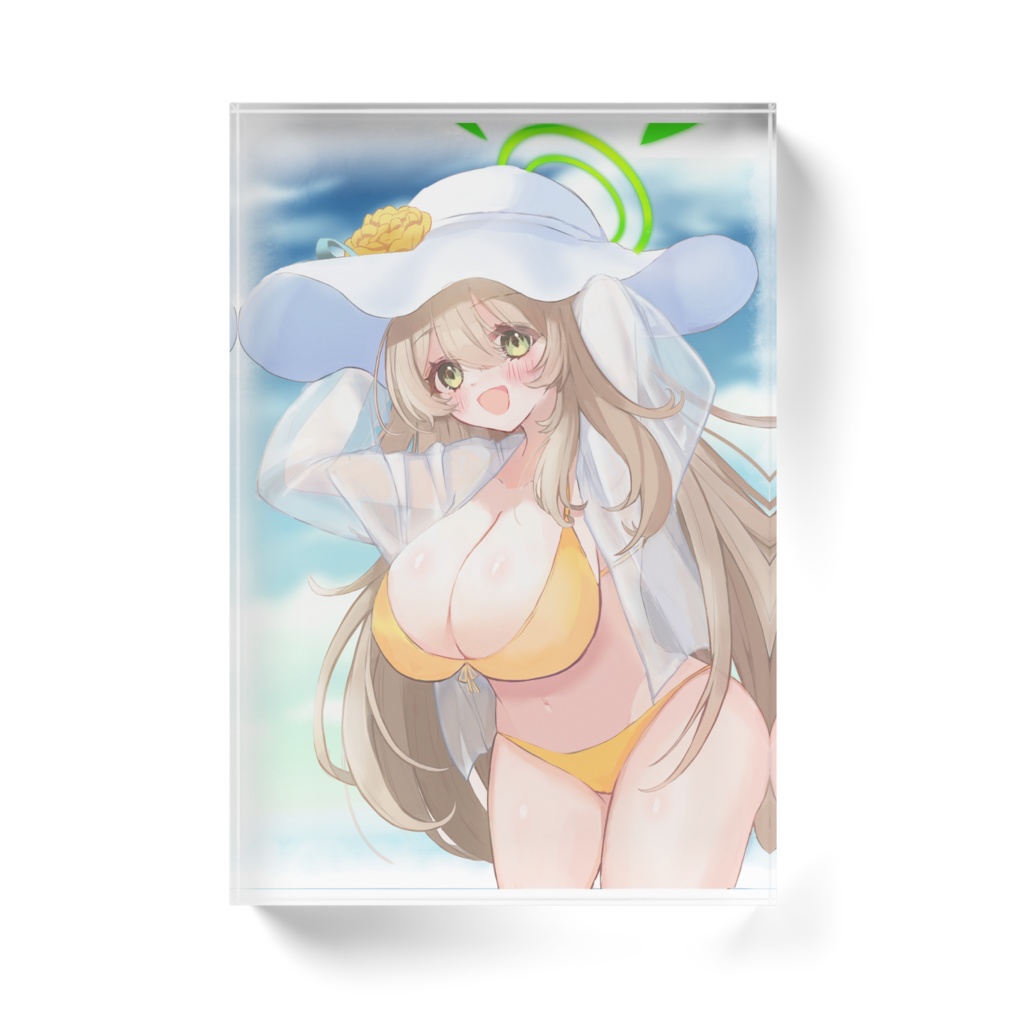 【非公式】水着ノノミ アクリルブロック【ブルーアーカイブ】