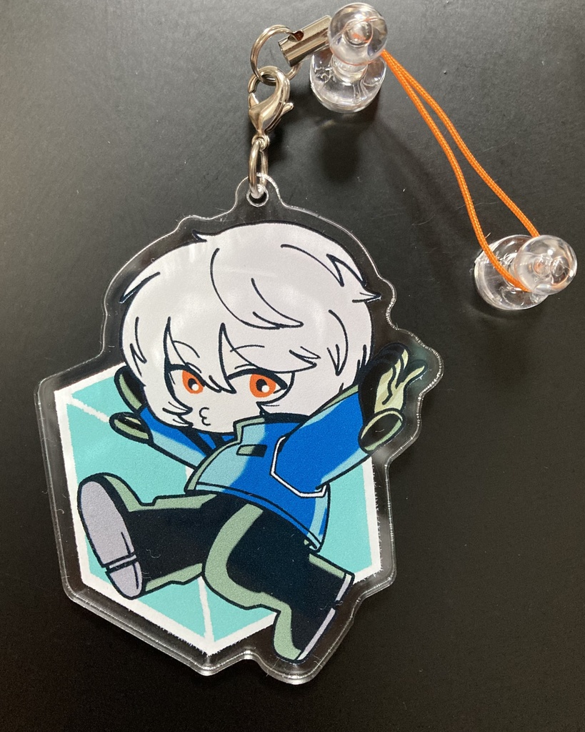 空閑遊真　両面アクリルキーホルダー