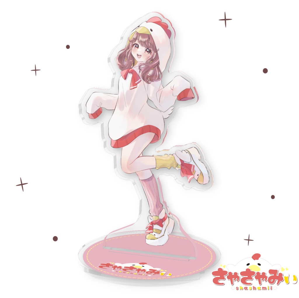 【受注生産】アクリルフィギア 100x100mm