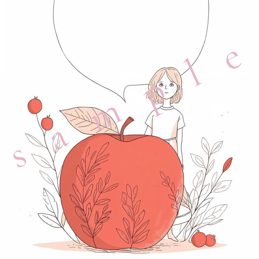 Fantasy Fine Girl Series – Fruity Ver. Background & Transparent Body Art Set (10 PNG Items)