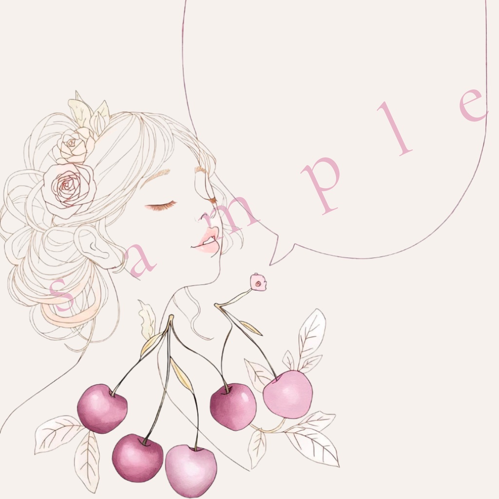 Fantasy Fine Girl Series – Fruity Ver. Background & Transparent Body Art Set (10 PNG Items)