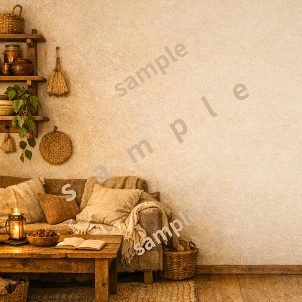 【6枚セット】右余白あり ナチュラルカントリー背景(1920×1080)